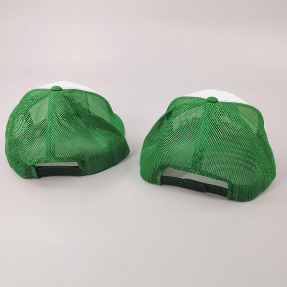 2 B'HOOD Hat Green Mesh Classic Snapback Trucker Bundle - Picture 9 of 15